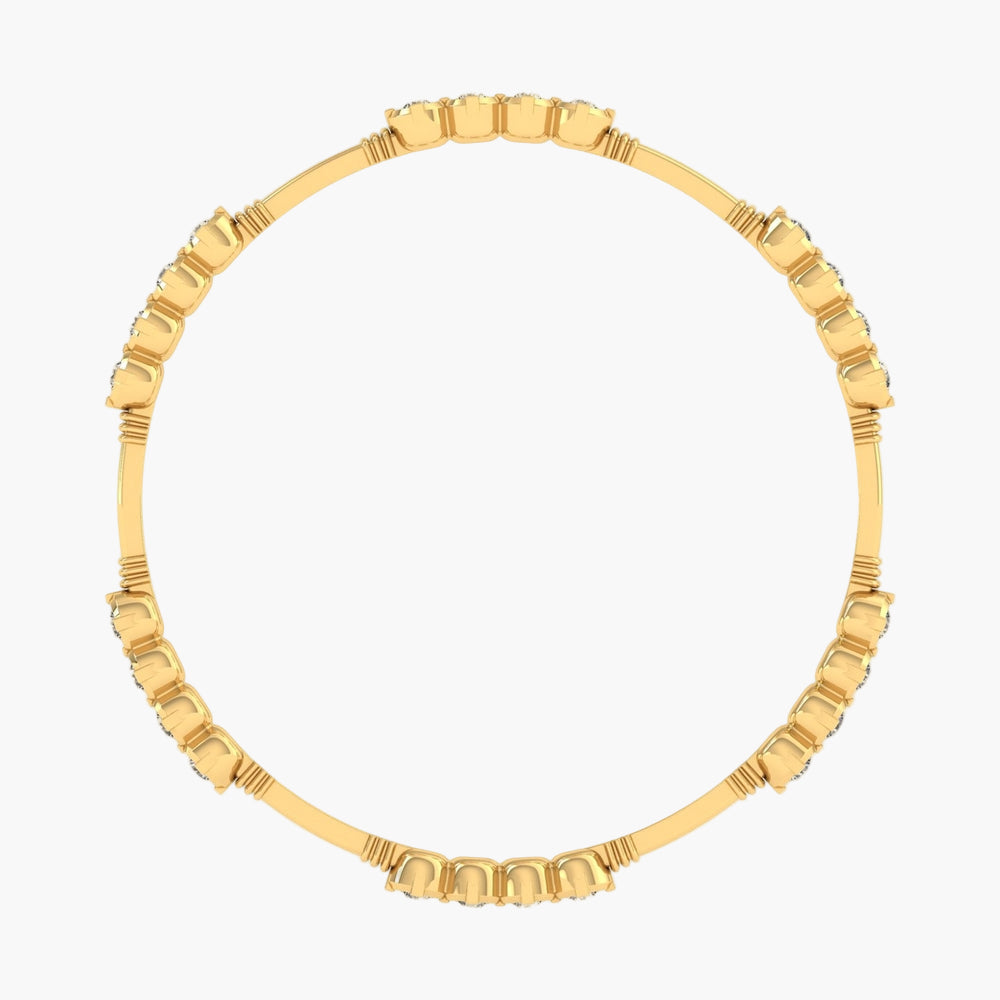 Serenova Statement Single Diamond Bangle
