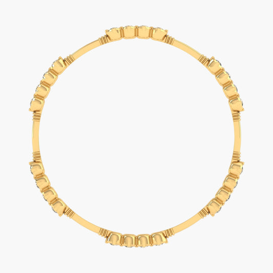 Serenova Statement Single Diamond Bangle
