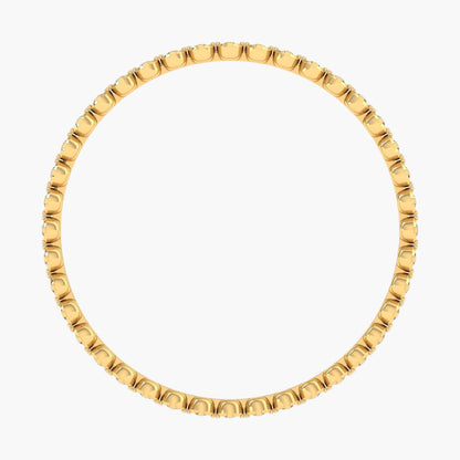 Aureo Orbit Single Diamond Bangle