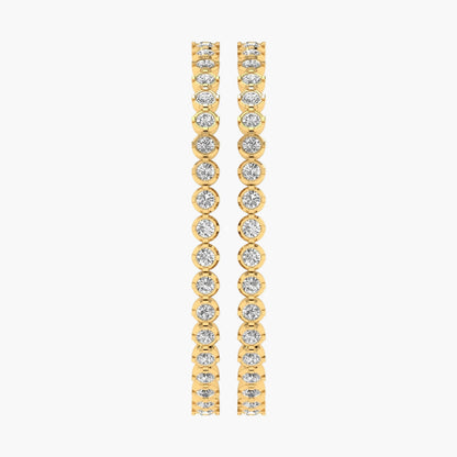 Seraphic Circle Diamond Bangles