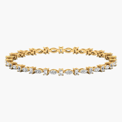 Celestorchid Single Diamond Bangle
