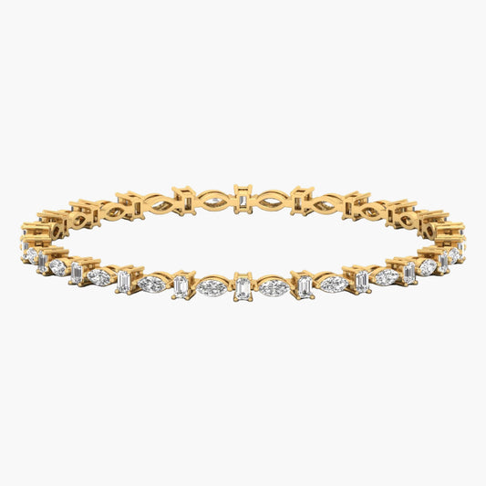 Celestorchid Single Diamond Bangle