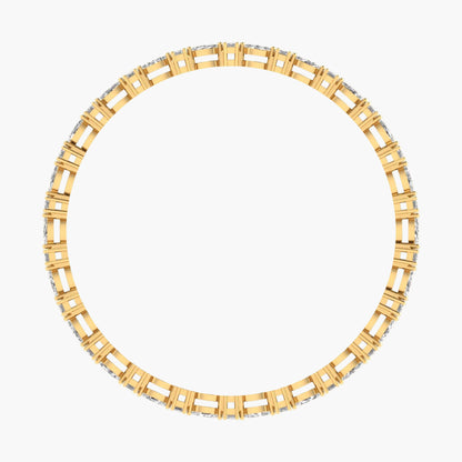 Celestorchid Single Diamond Bangle
