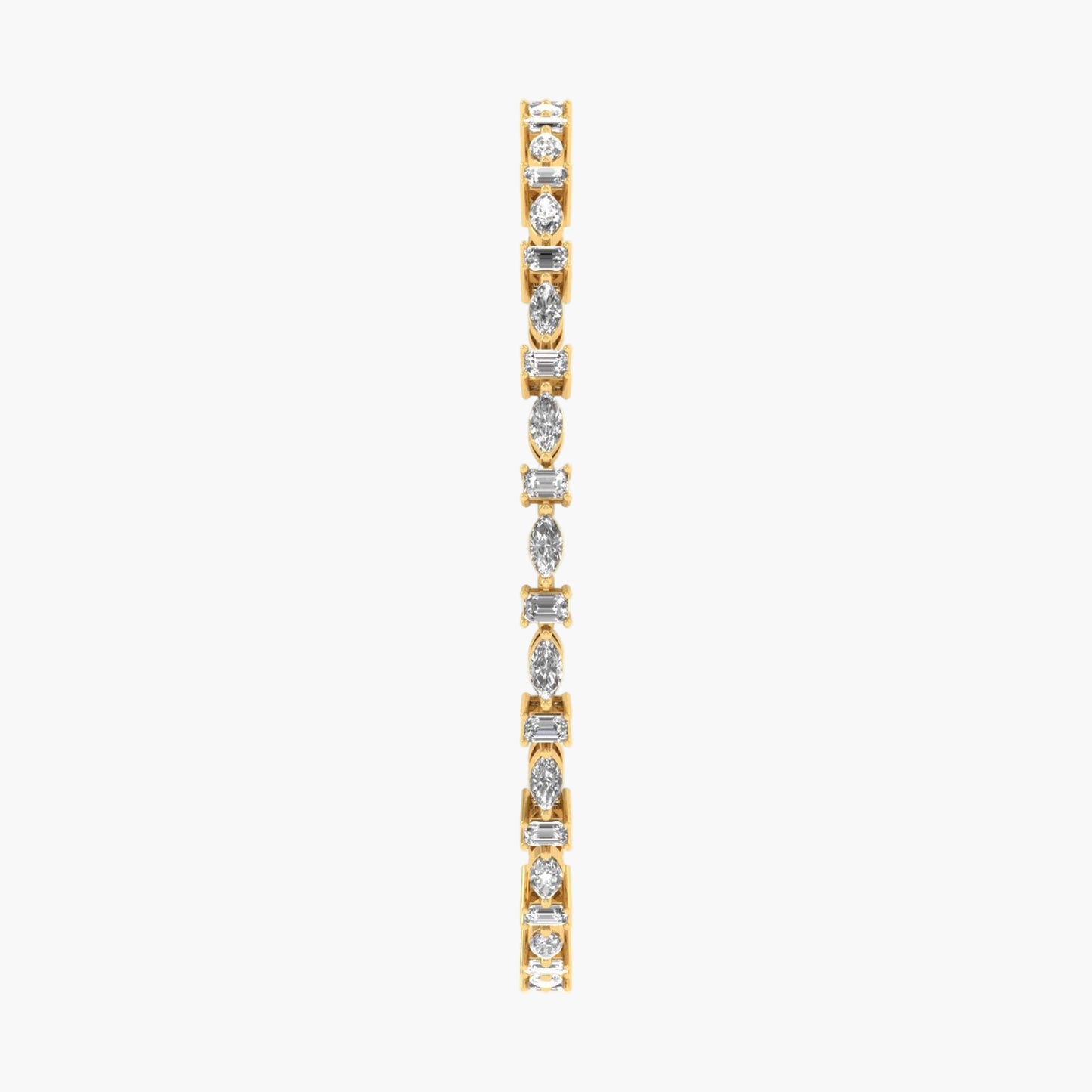 Celestorchid Single Diamond Bangle