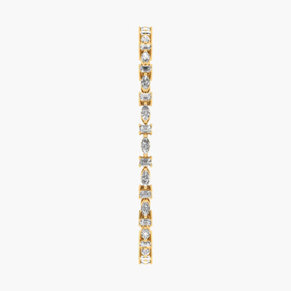 Celestorchid Single Diamond Bangle