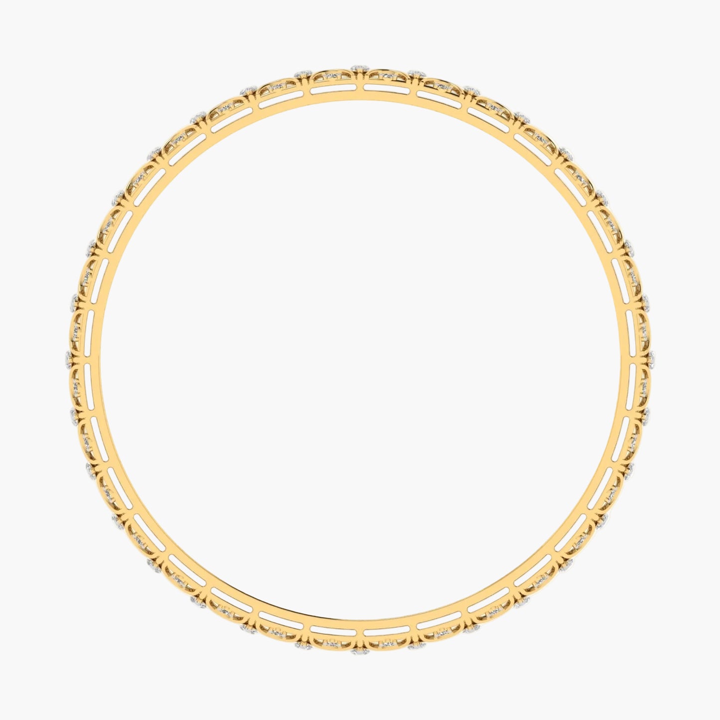 Gold bracelet with intricate design on a white background, branded 'Green Lab'.