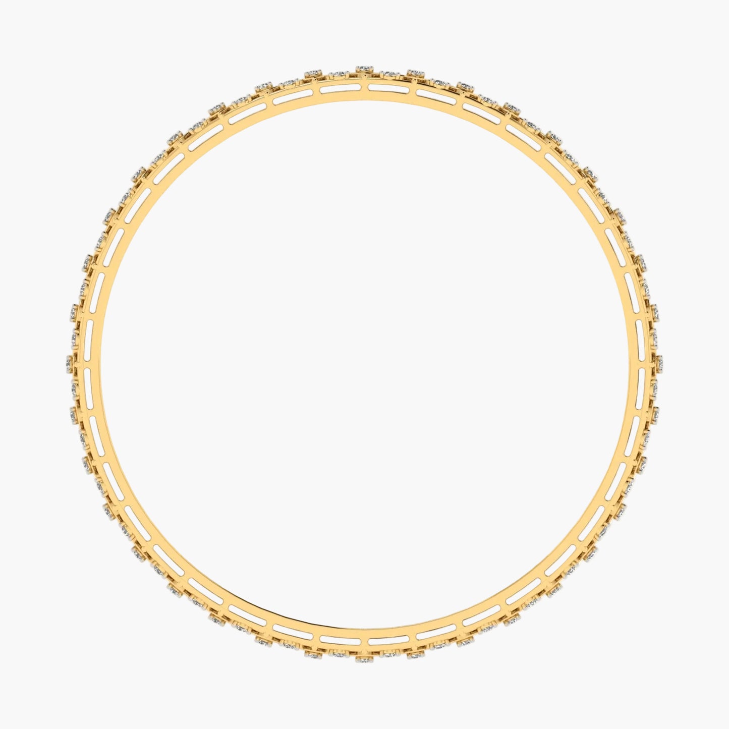 Gold bracelet with intricate design on a white background, featuring 'Green Lab' branding.