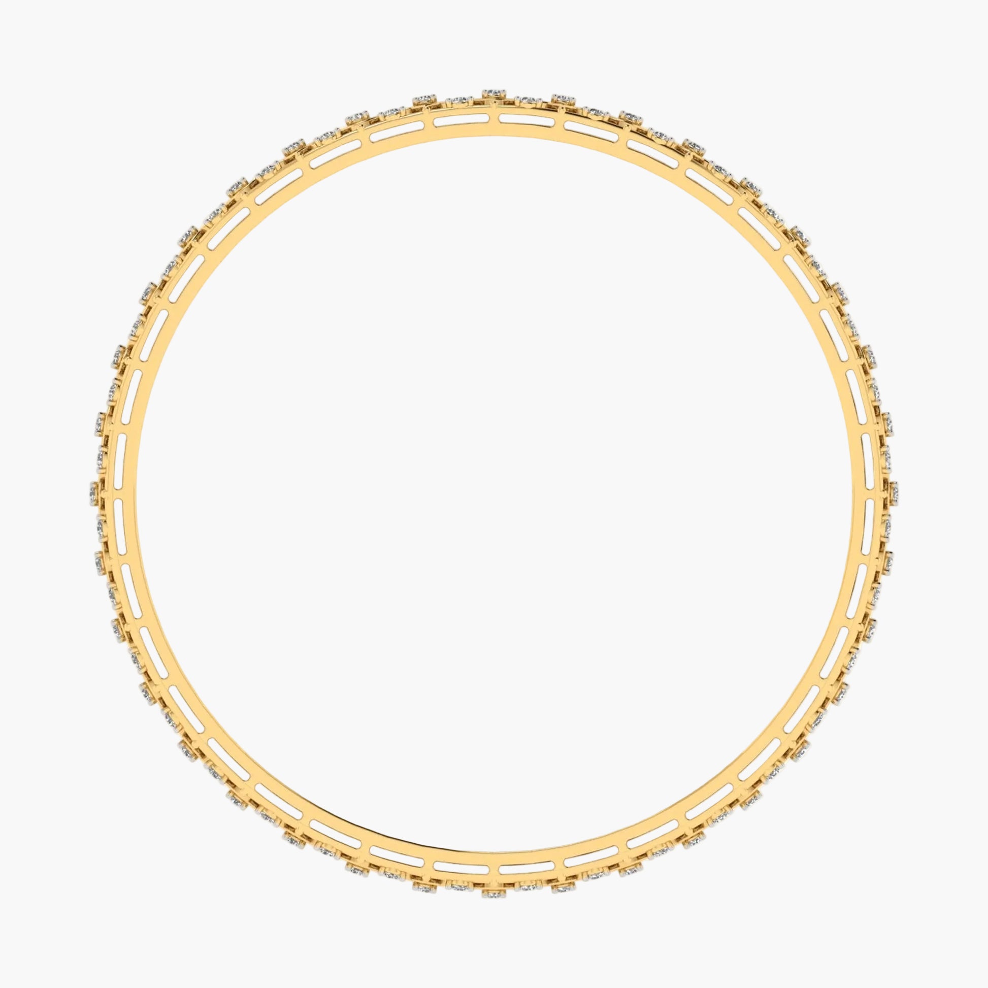 Gold bracelet with intricate design on a white background, featuring 'Green Lab' branding.