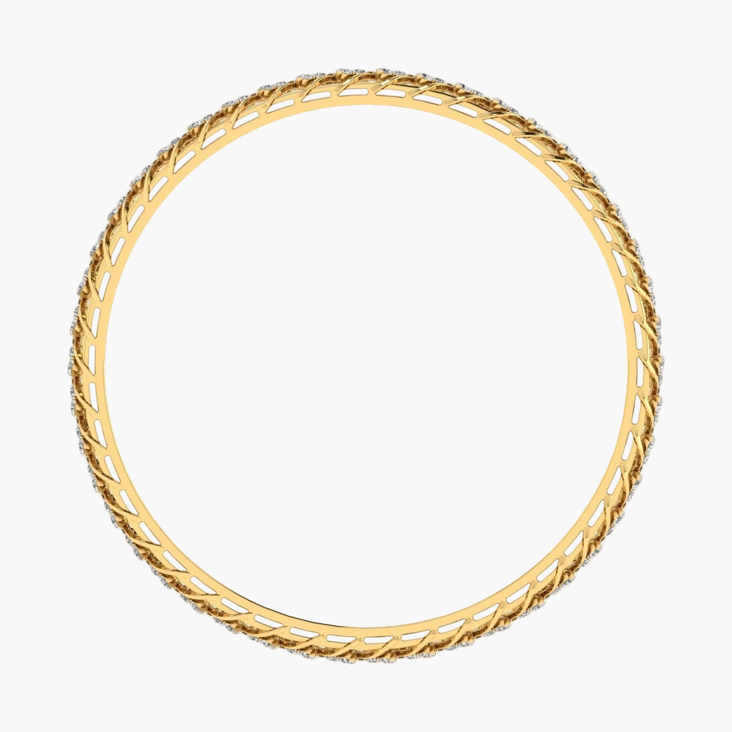 Gold bracelet on a white background with 'Green Lab' branding.