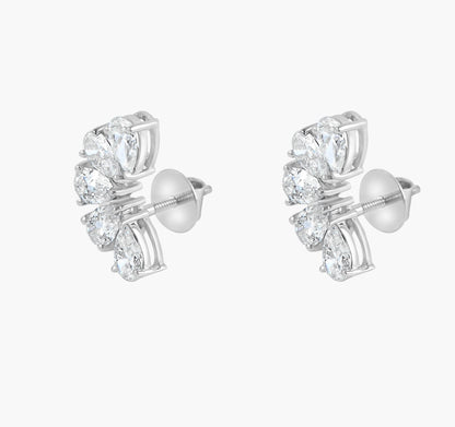 Royal Finery Diamond Earrings