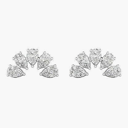 Royal Finery Diamond Earrings