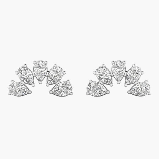 Royal Finery Diamond Earrings