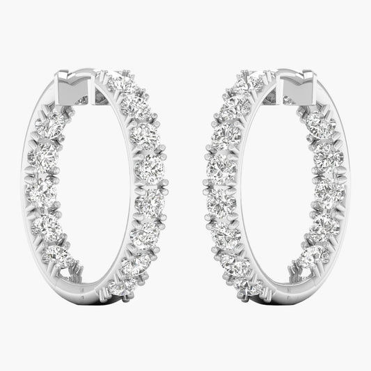 Pious Touch Diamond Earrings