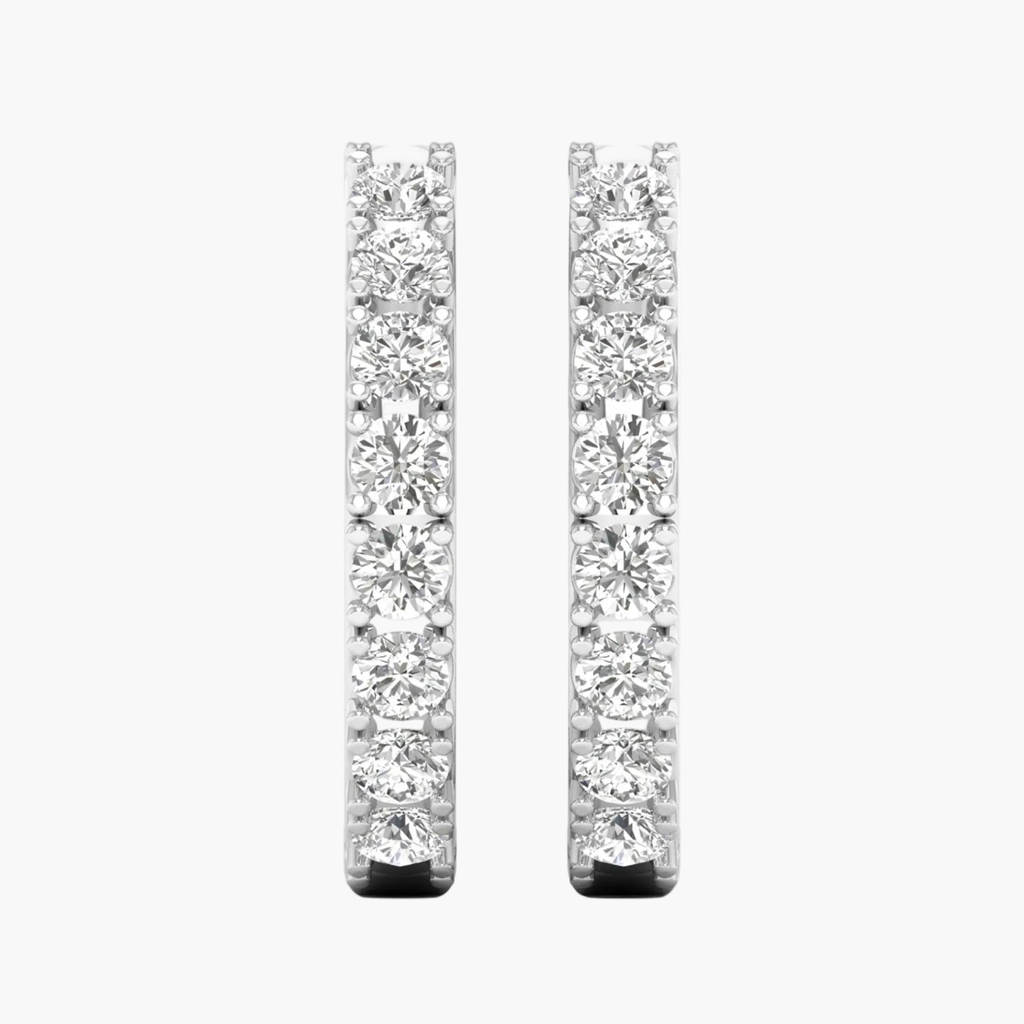 Loop of Eternity Diamond Earrings