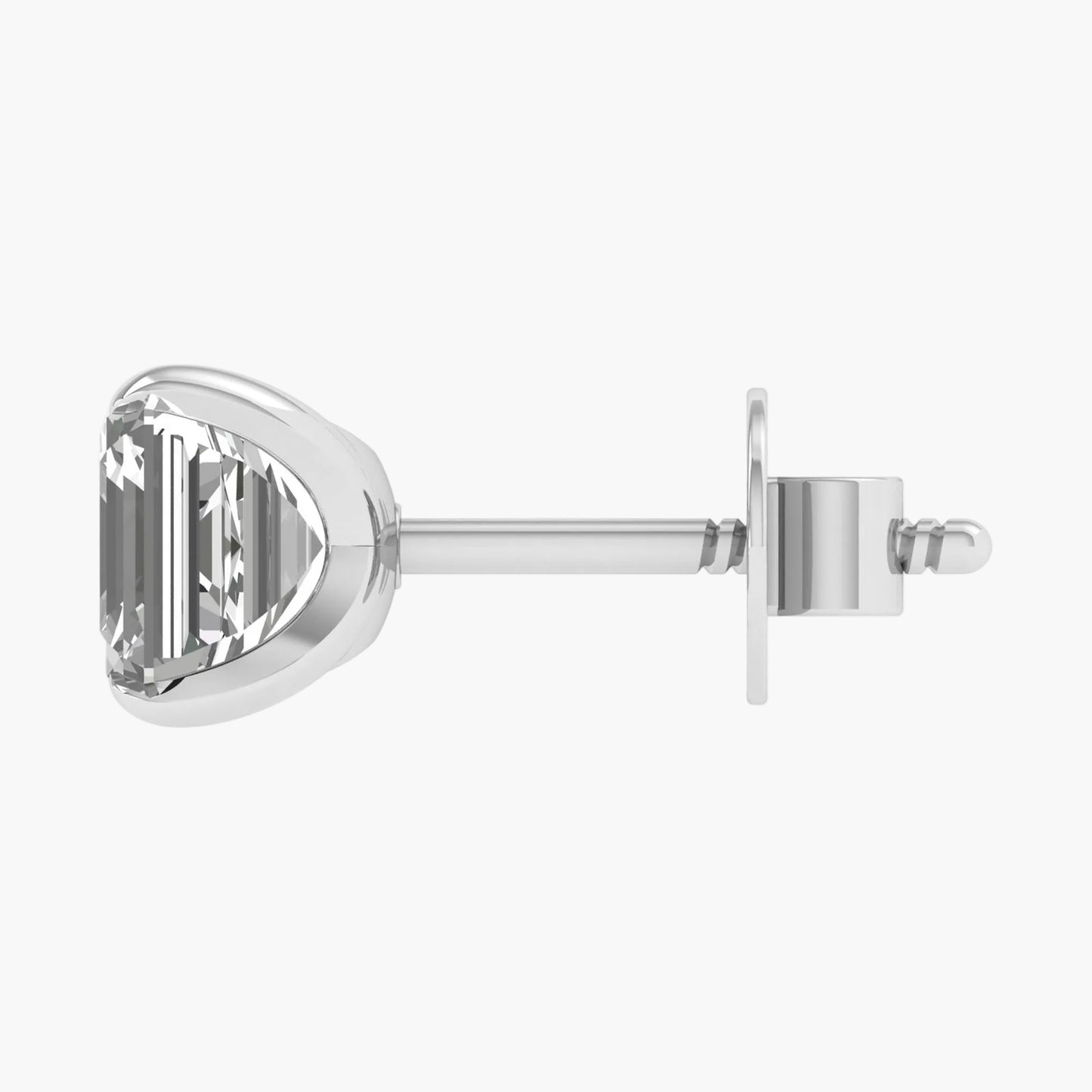 Impeccable Asscher Diamond Earrings