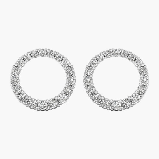 Ciel Circles Diamond Earrings