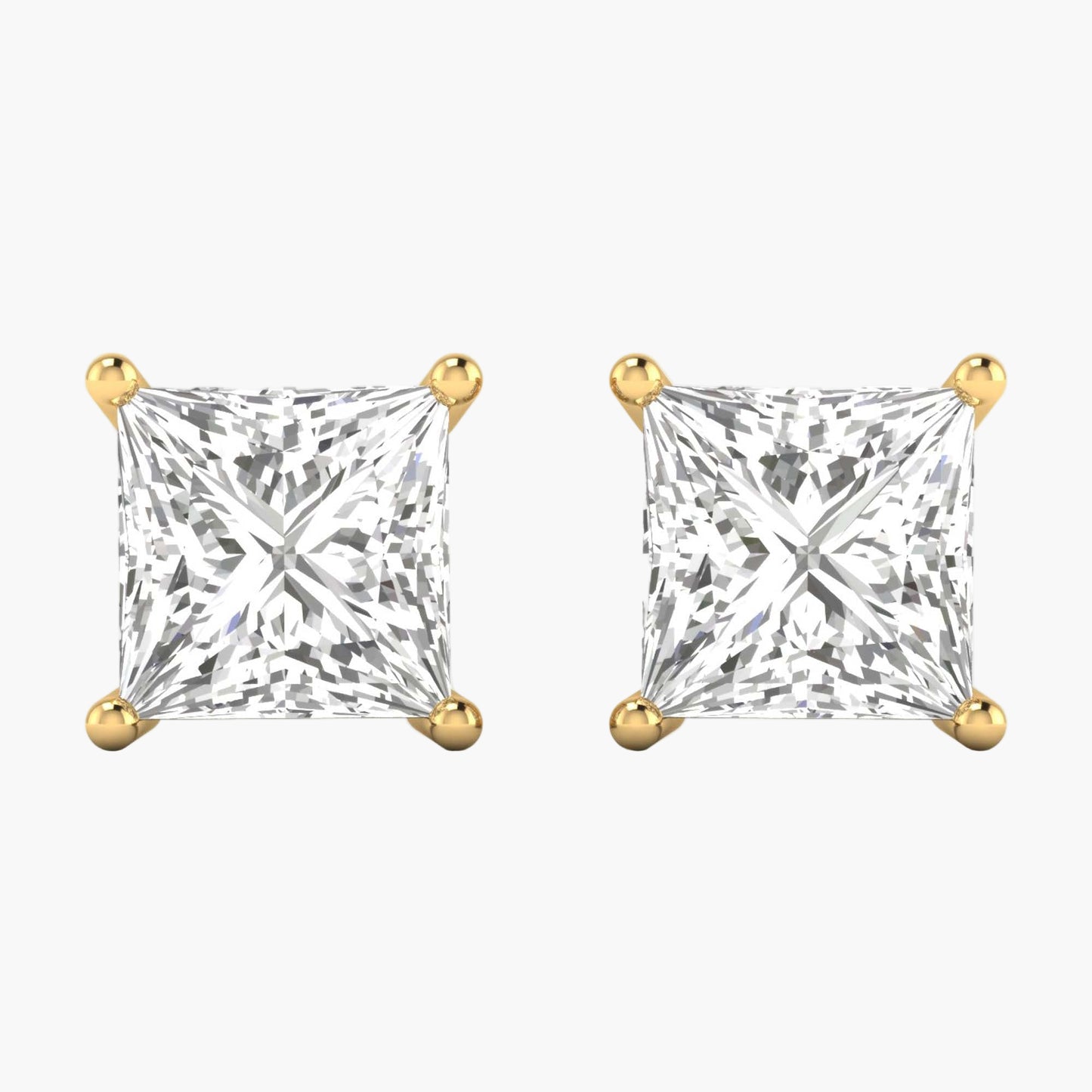 Princess Power Diamond Earrings