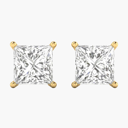 Princess Power Diamond Earrings