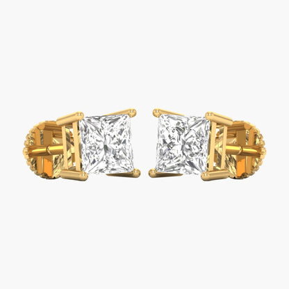 Princess Power Diamond Earrings