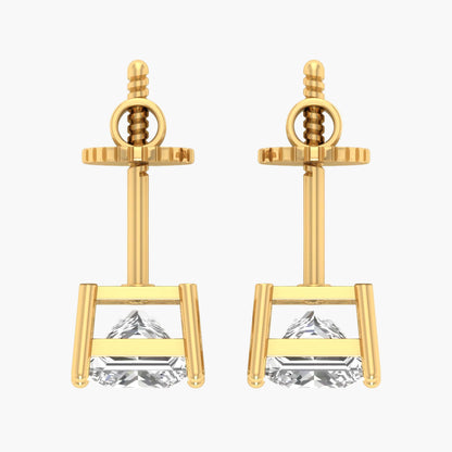 Princess Power Diamond Earrings