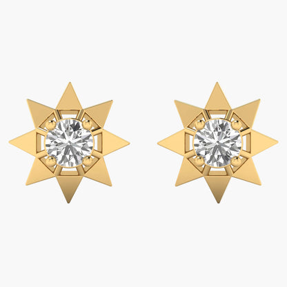 North Star Diamond Earrings