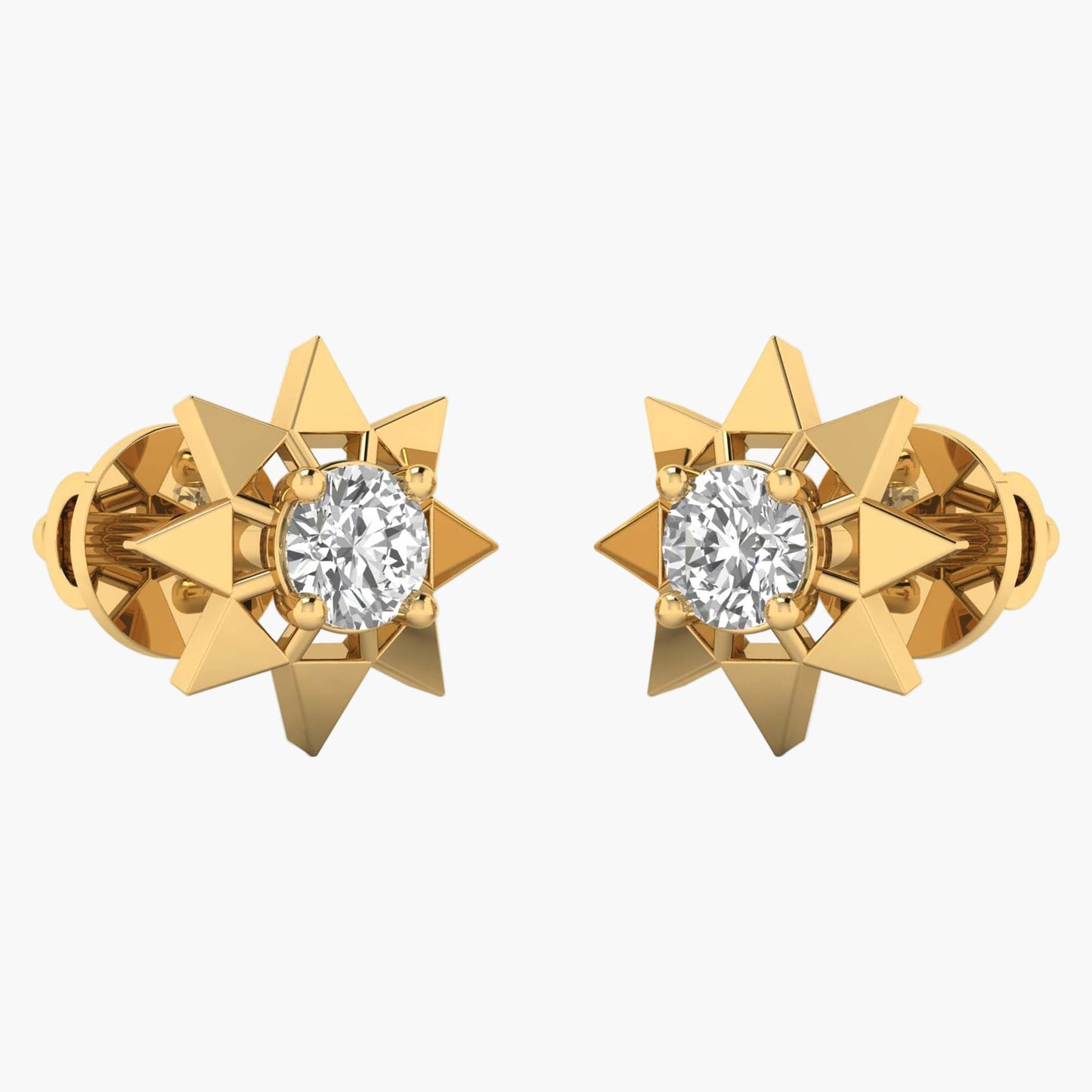North Star Diamond Earrings