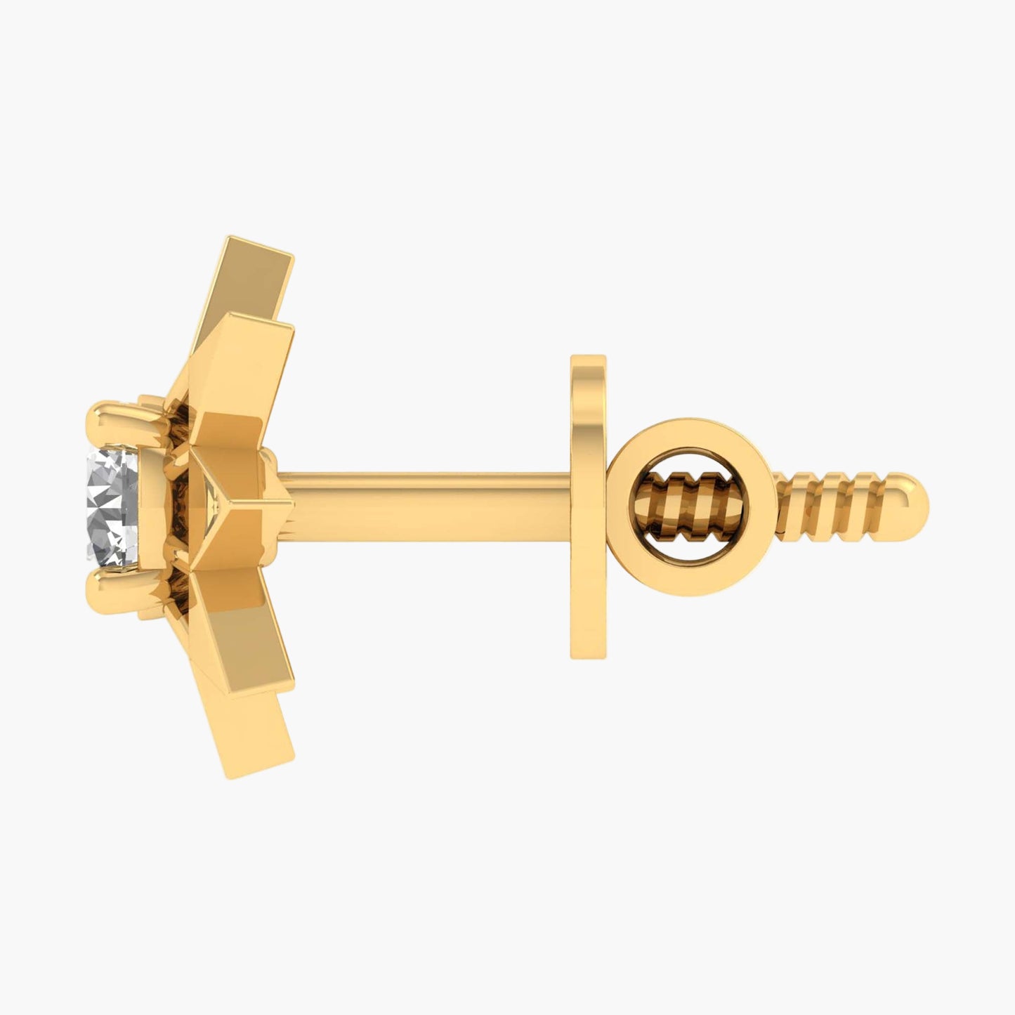 North Star Diamond Earrings