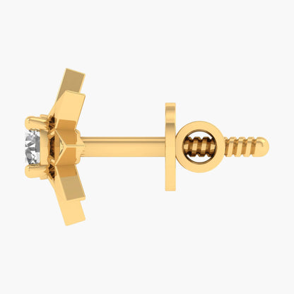 North Star Diamond Earrings