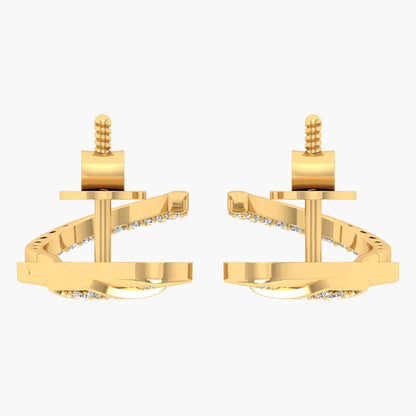Skyla Wings Diamond Earrings