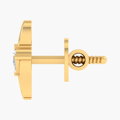 Flawless Twirl Diamond Earrings