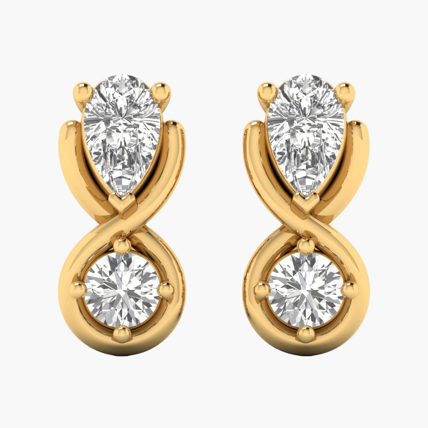 Velouria Arcs Diamond Earrings