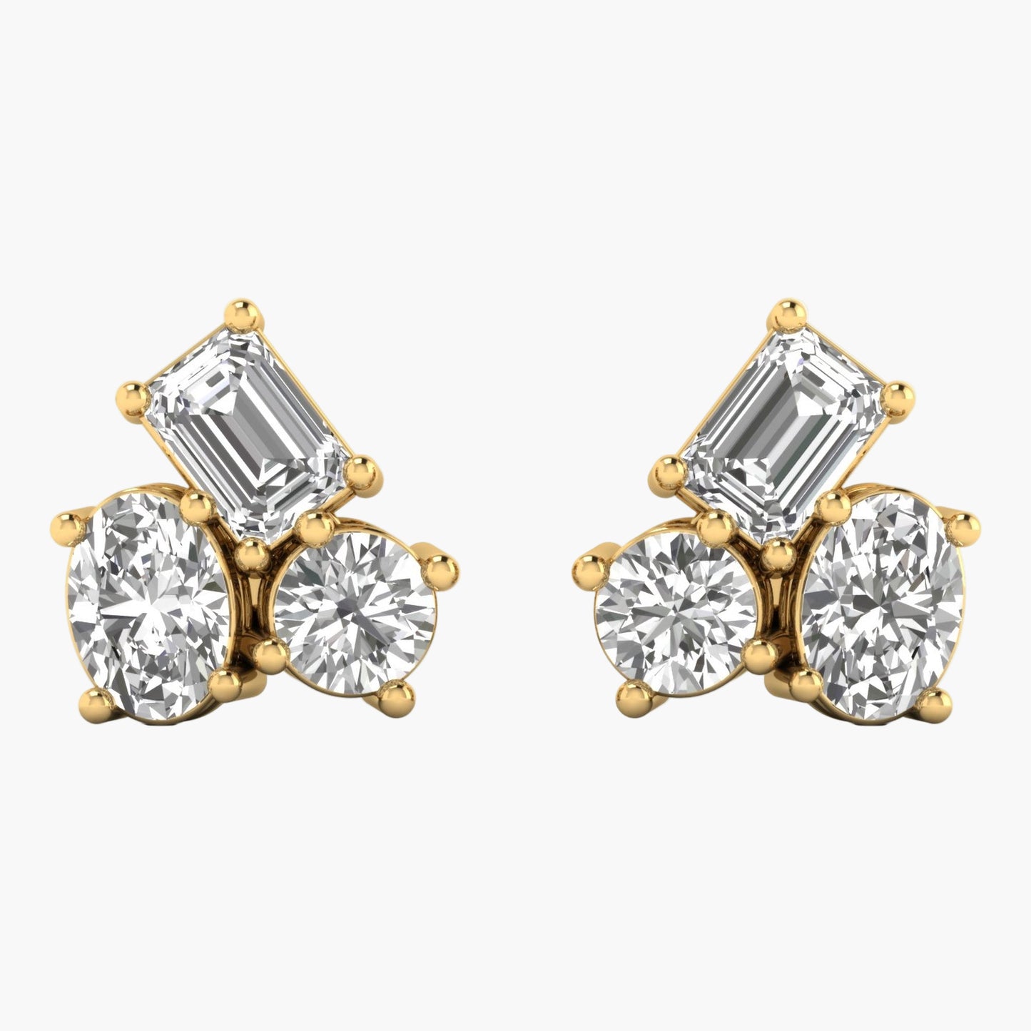 TriForm Luxe Diamond Earrings