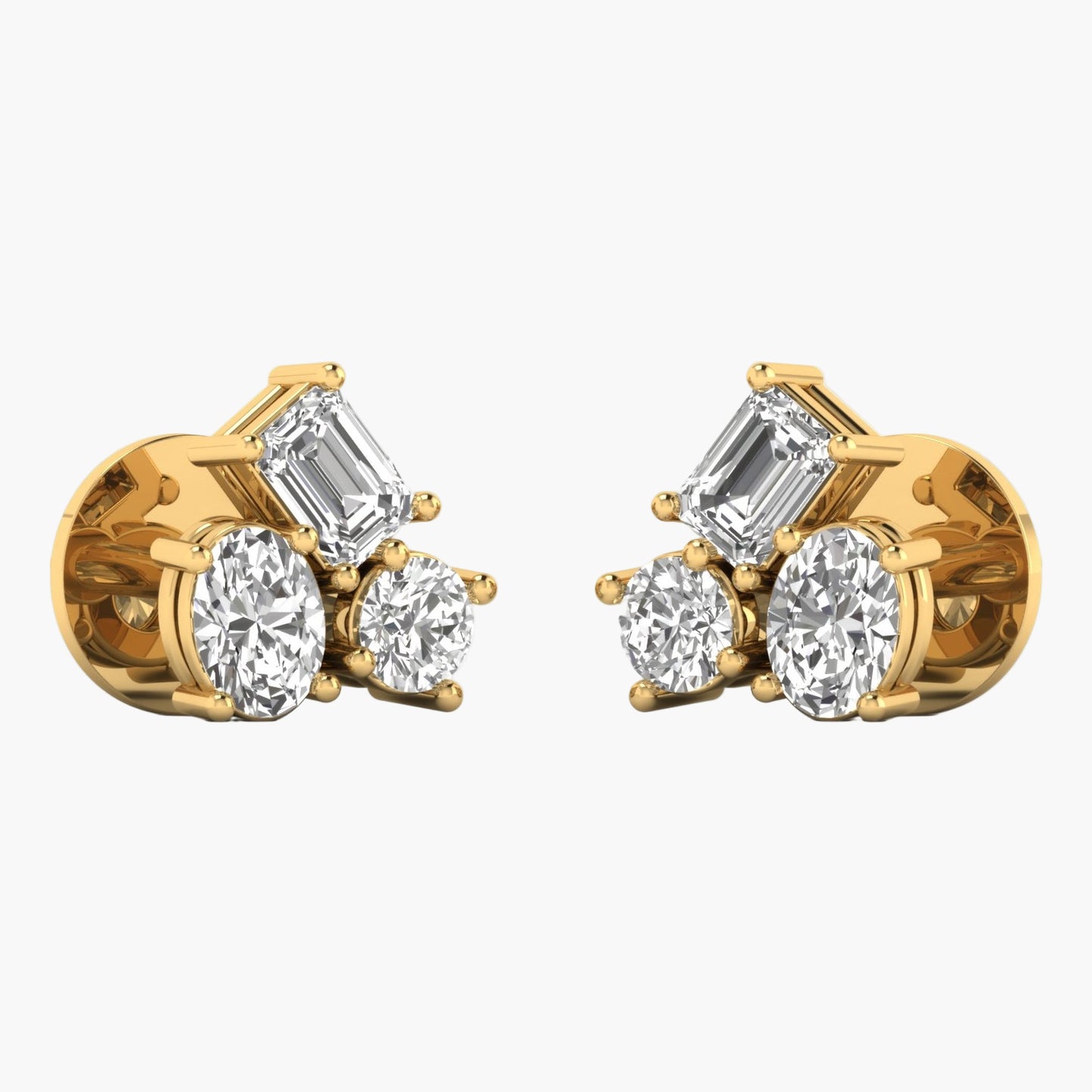TriForm Luxe Diamond Earrings