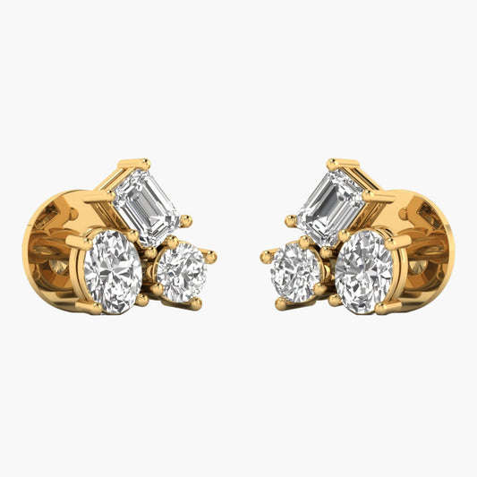 TriForm Luxe Diamond Earrings