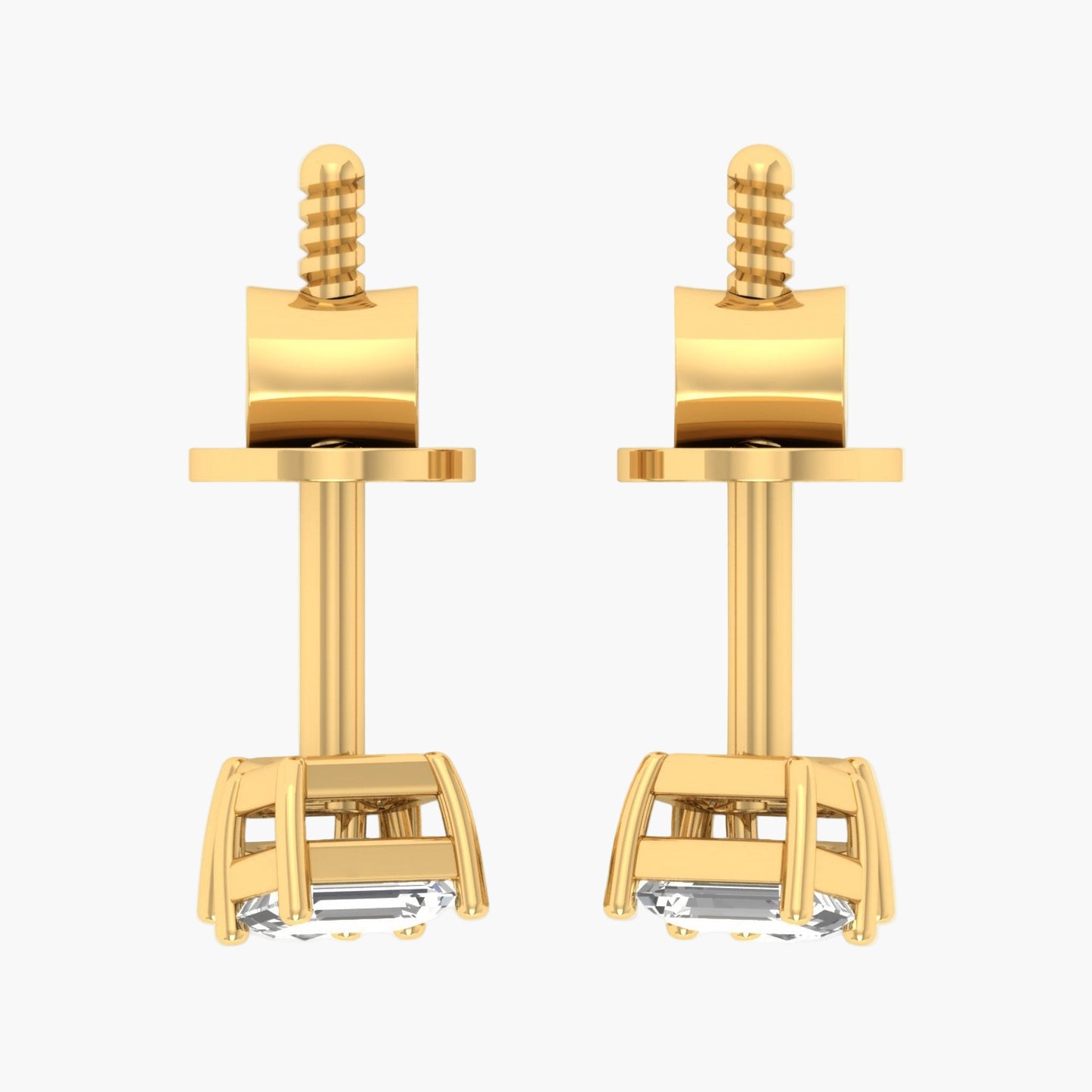GeoBalance Diamond Earrings