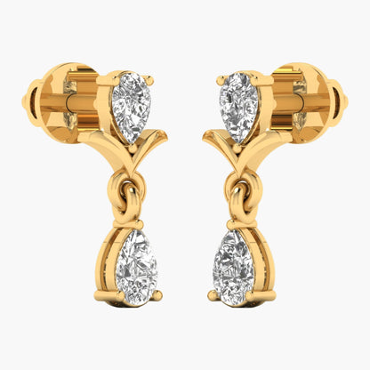 Timeless Trail Diamond Earrings