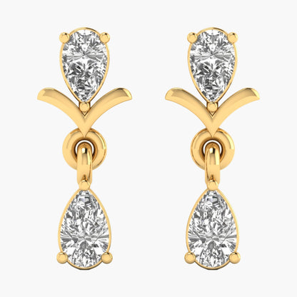 Luxury Redefined Drop Diamond Earrings