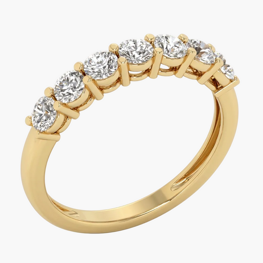 Signature Multi-Stone Diamond Stackable Ring
