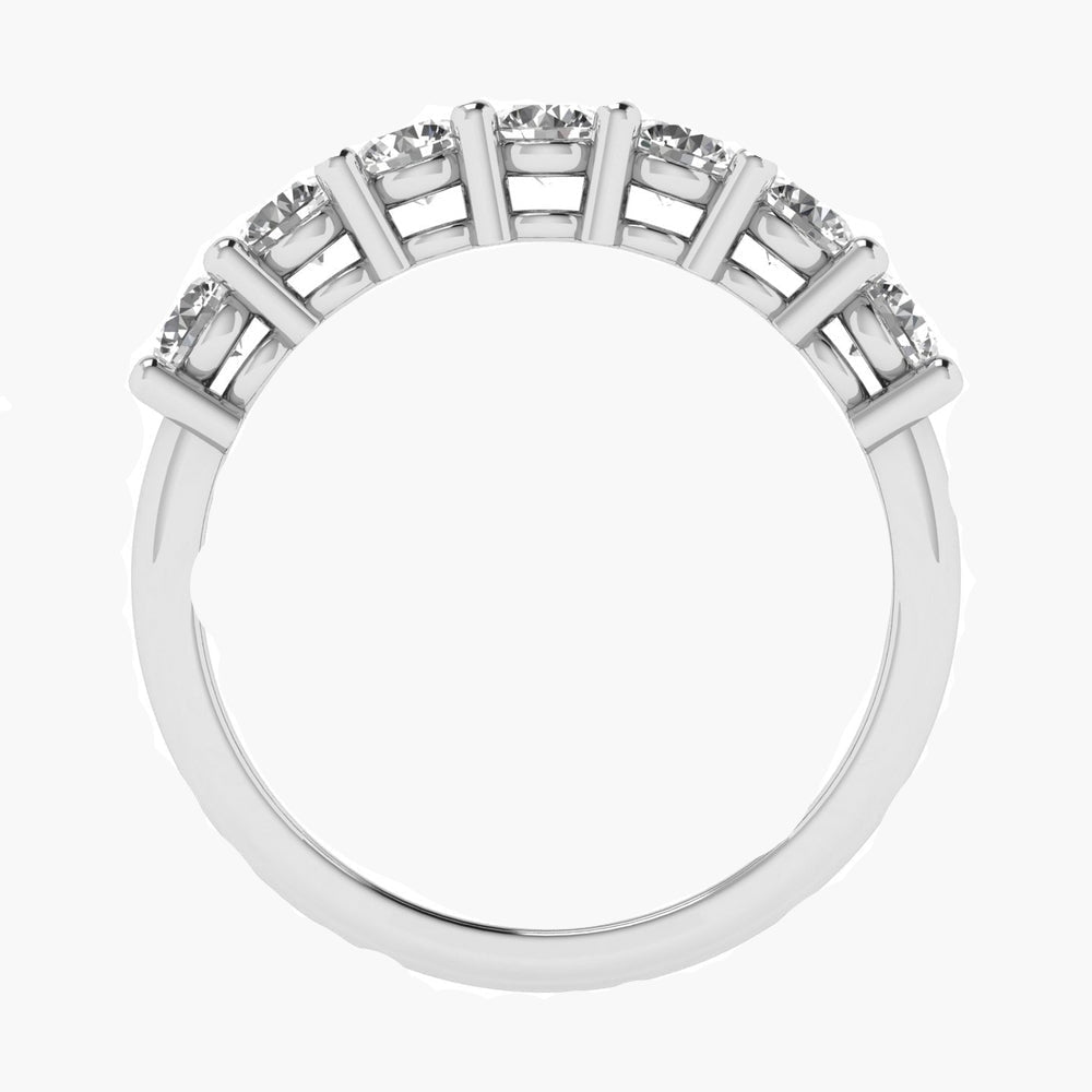 Diamond ring with a white background