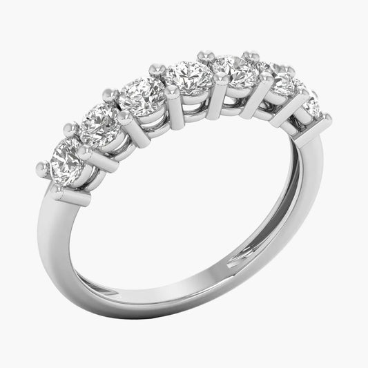 Diamond ring with a white background