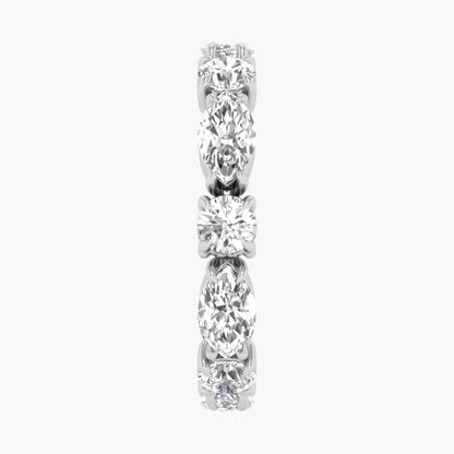 Diamond earring on a white background