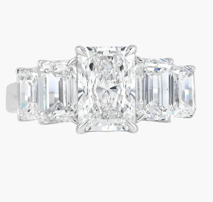 Sovereign Five Diamond Ring