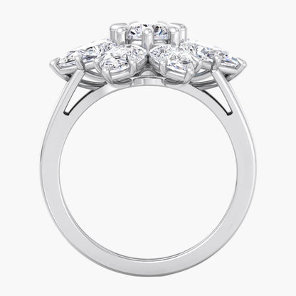 Love Column Diamond Ring