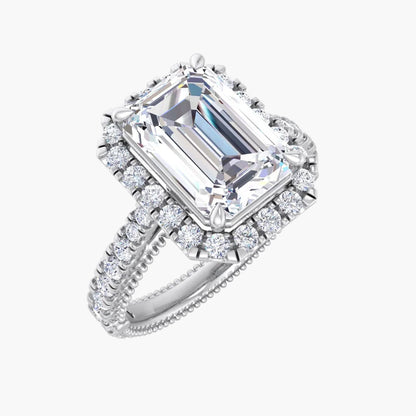 Coreana Emerald Diamond Ring