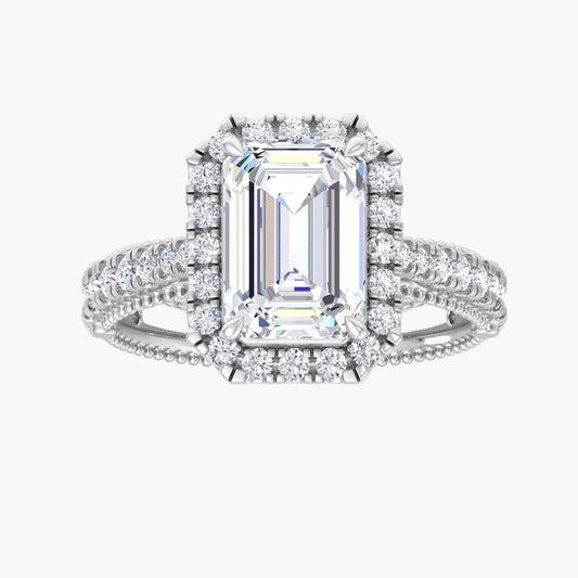 Coreana Emerald Diamond Ring