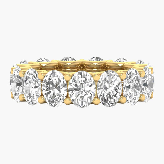 Golden Luminary Diamond Ring