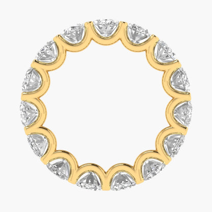 Golden Luminary Diamond Ring