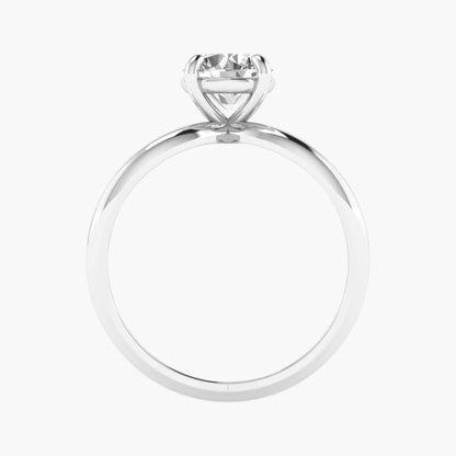 Wave Loop Diamond Ring