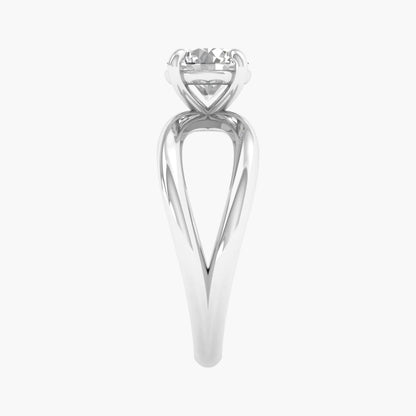Wave Loop Diamond Ring