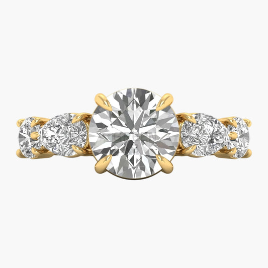Five Fire & Fine Diamond Ring